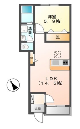 ボヌール．i IIIの物件間取画像